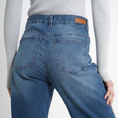 Jean Tiro Medio Bota Recta