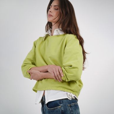 Sweater Cuello Redondo Manga Larga