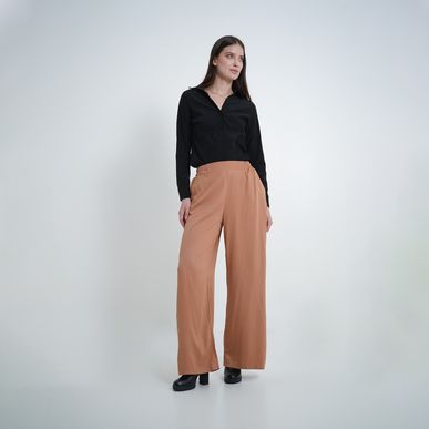 Pantalon Tiro Alto Bota Flare