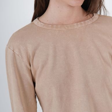 Camiseta Cuello Redondo Manga Larga