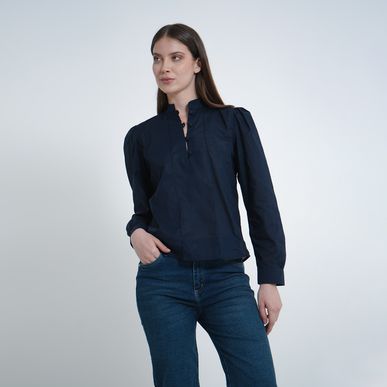 Blusa Cuello Neru Manga Larga