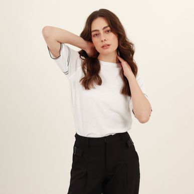 Sweater Cuello Redondo Manga Ranglan