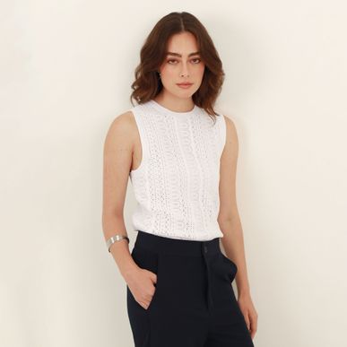 Blusa Cuello Redondo Manga Sisa