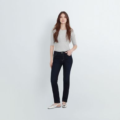 Jean Diva Tiro Alto Bota Skinny