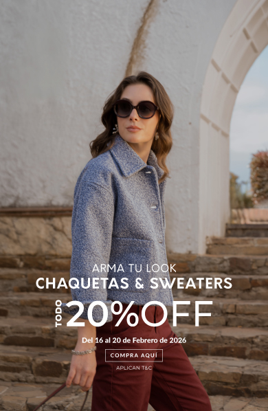ARMA TO LOOK CHAQUETAS Y SWEATERS 20%