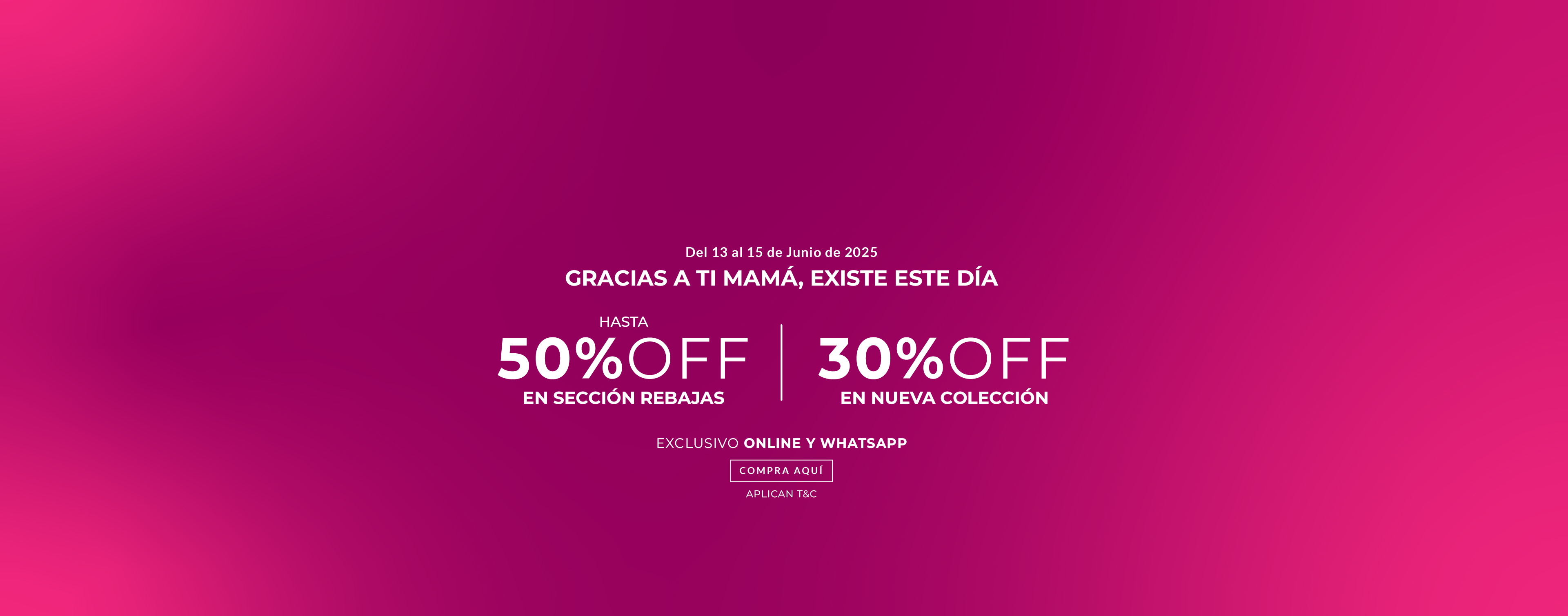Flash Sale 13 al 15
