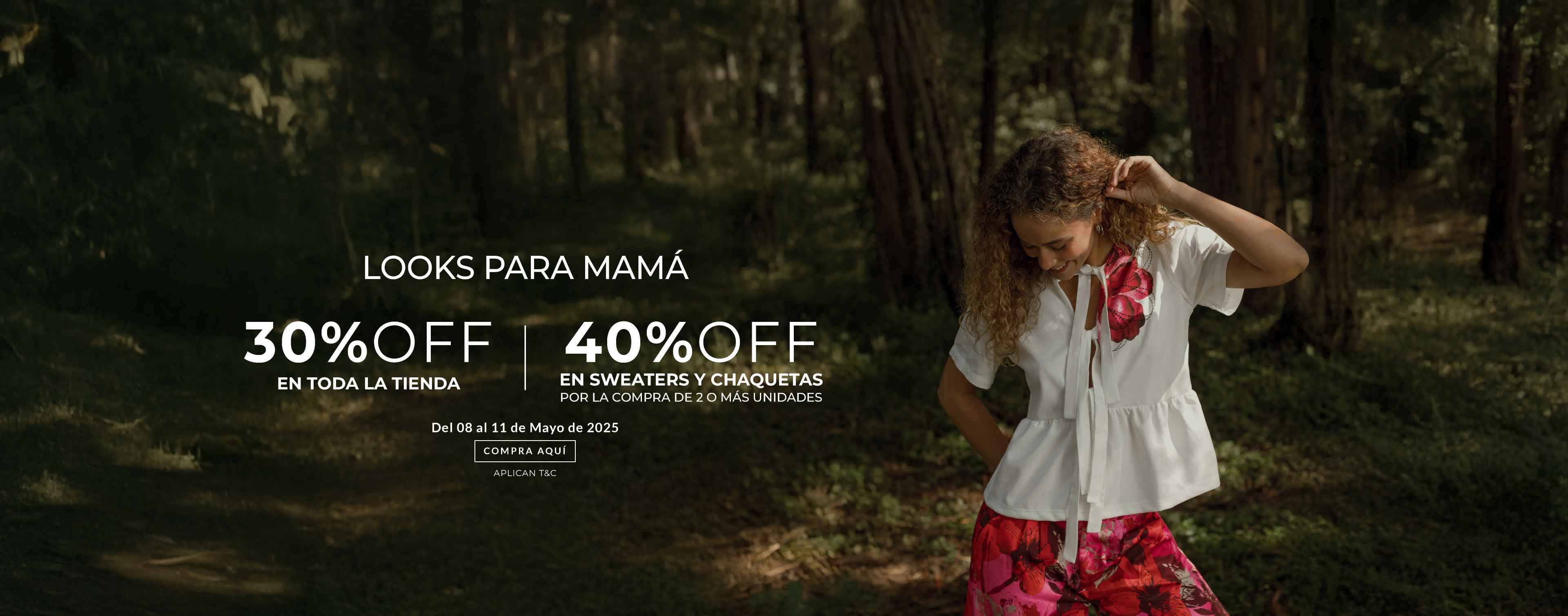 Look mama 30% - 40%